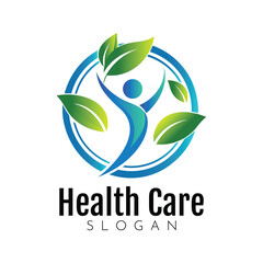 healthcare, healthy logo