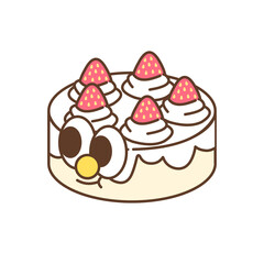 Pastel Cake Clipart Pack – Cute and Colorful Dessert Graphics 10