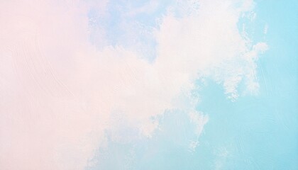 Fototapeta premium Pastel-toned sky with soft clouds, showcasing a delicate color gradient.