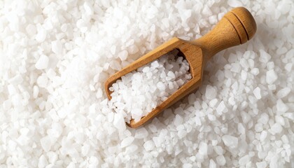 Sea salt crystals background. Suitable for marketing or business purposes