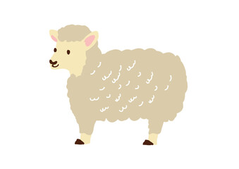 ひつじ　イラスト