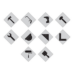 construction clip art set