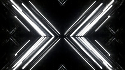 Abstract symmetrical light design (4)