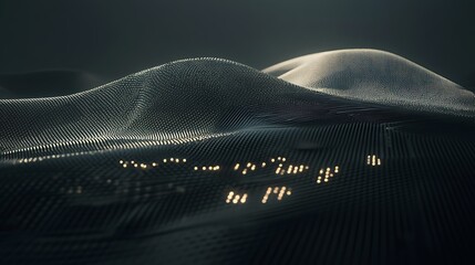 Abstract textured landscape (3)