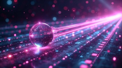 Cosmic Star Ring Art Scene