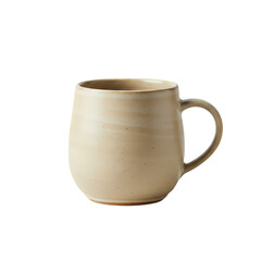 Creamy Beige Ceramic Mug: Perfect for Coffee, Tea, or Hot Chocolate