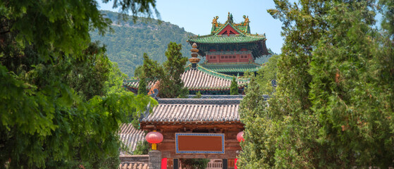 Shaolin Monastery of Fighting Monks. China
