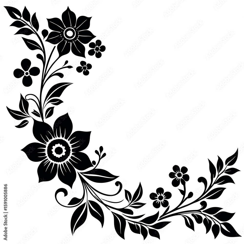 Poster abstract geometric pattern with vibrant cmyk colors and clean lines