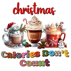 Christmas Cat Sublimation