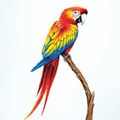 Obraz premium a parrot