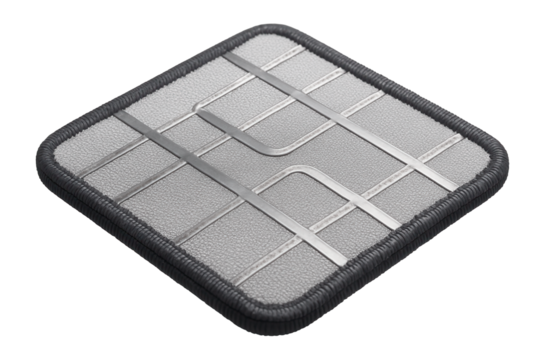 Microfiber biosensor fabric with conductive coating for sweat electrolyte analysis