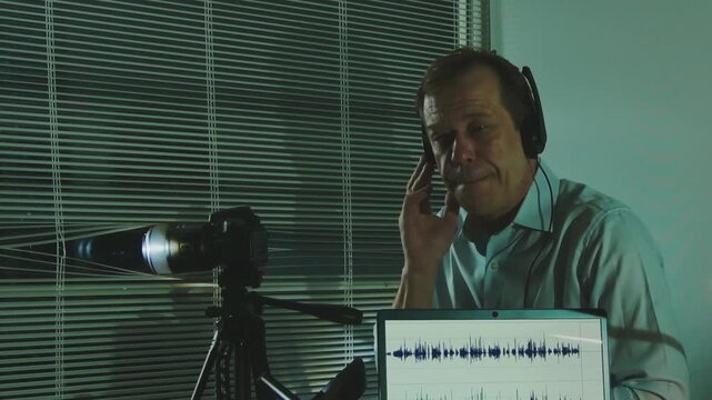 a man in a business suit uses special 1