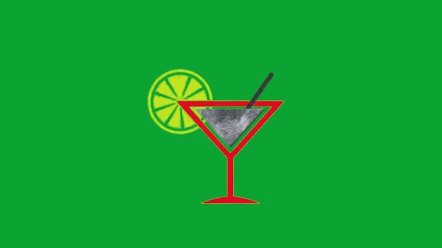 cocktail green screen - cocktail chroma key