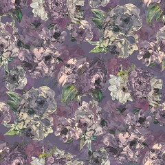 Light purple background stock floral pattern allover design geometric seamless floral pattern wild flowers on the ground new concept design digital creators art design pattern fabric print design 