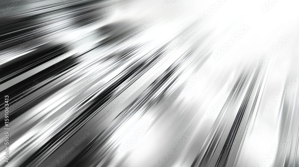Poster lines shining with light creating abstract texture and metallic theme.