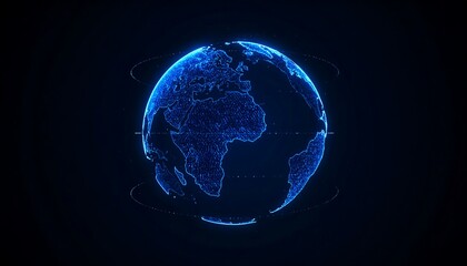 Digital representation of Earth