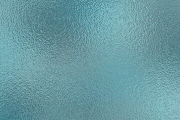 Soft Cyan color frosted Glass texture background 