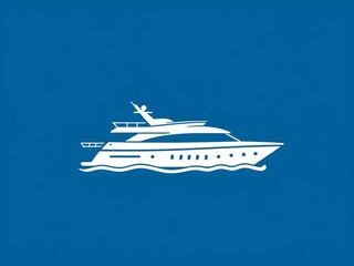 Naklejka premium luxury cruise ship
