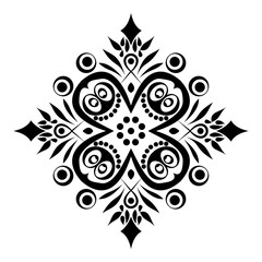 abstract floral ornament