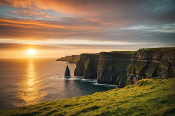 Incredible View of spectacular nature landscape