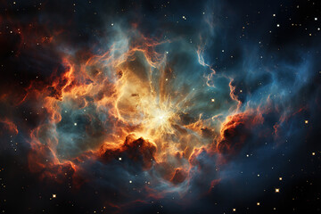 Extraordinary Galaxy wallpaper in warm colors