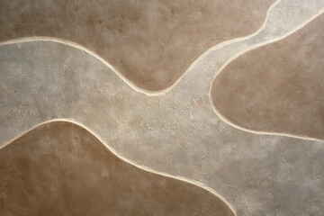 Obraz premium create abstract image featuring delicate winding lines on clean background resembling natural forms