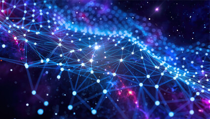 Obraz premium Abstract background with lights