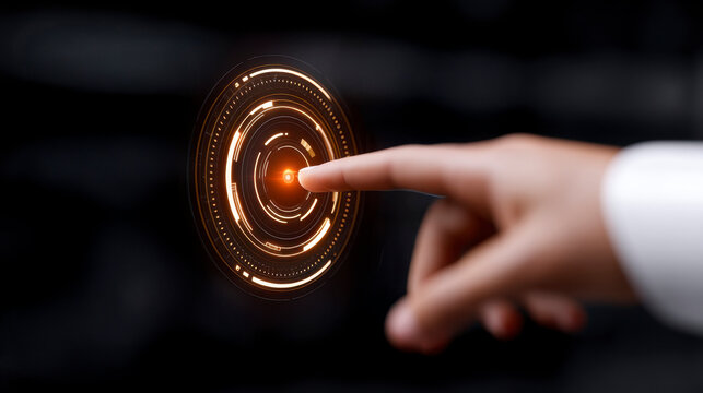 Artificial Intelligence AI digital tools and settings users interact with AI technology on virtual interfaces. Human computer interaction via intelligent software applications