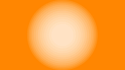 White sphere circles isolated on orange background. White round ball as wallpaper.	