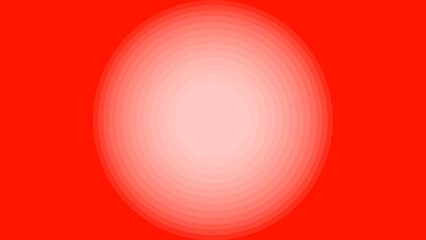 White sphere circles isolated on red background. White round ball as wallpaper.
