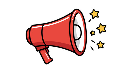 Megaphone Icon – Advertising and Marketing Vector