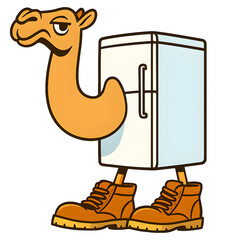 Frigo Camelo Italian Brainrot Meme Character