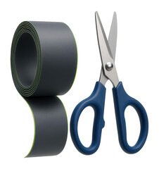 Waterproof vinyl patch roll with scissors for quick SUP fixes