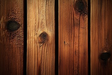 Nature's beauty is captured in a rich brown wood plank texture.
