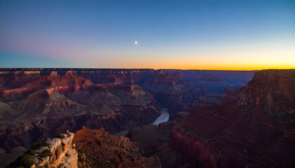 Grand Canyon Sunset Landscape Arizona