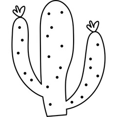 Cactus Outline