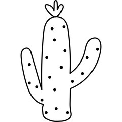 Cactus Outline