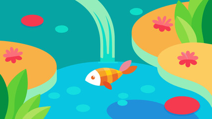 Fototapeta premium fish in the water
