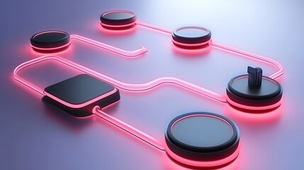 Futuristic circuit connection