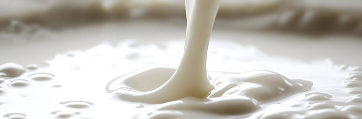 Obraz premium Pure & Wholesome: Milk, Dairy Products, and Mockups for Bottles & Cups 