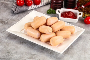 Dietary baby mini chicken sausage