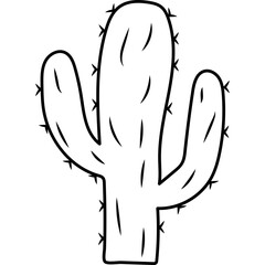 Cactus Outline