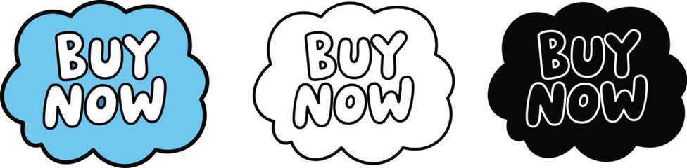 Obraz premium Buy now vector set, call to action, purchase button, shop now, ecommerce graphic, shopping online, sale banner