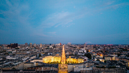The city of Łódź - view of Freedom Square. Lodz, Poland.  © Tomasz Warszewski