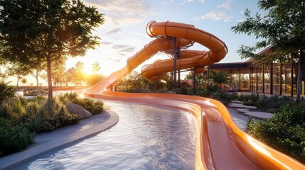 Large Water Play Area for Songkran Celebration