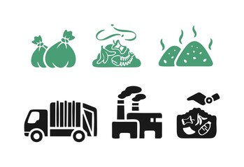 Waste Management & Recycling Icons