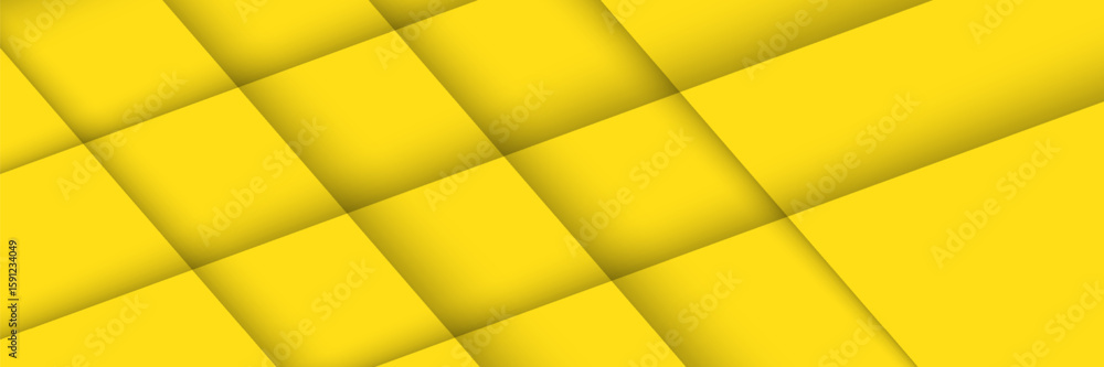 Poster Modern abstract yellow background with diagonal line. Simple graphic design element. Futuristic concept. Horizontal banner template with space for your text. Vector