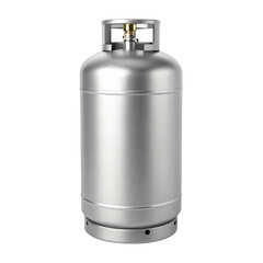 Seamless Steel Cylinder isolated on transparent background