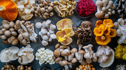 The cell walls of mushrooms contain chitin, a type of fiber that supports gut health