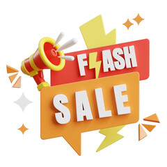 Megaphone Flash Sale Label